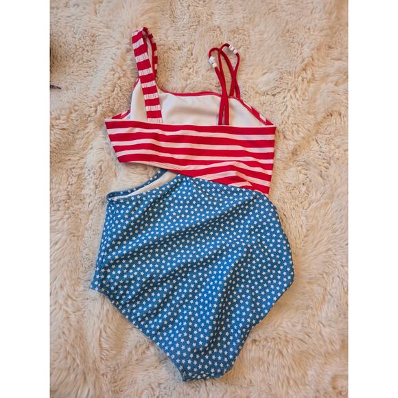 Girls 10/12 large Swim suit lot of 3 Art Class, Cat & Jack One piece Swimsuits - Picture 10 of 12